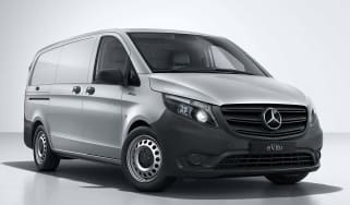 Mercedes eVito van - front